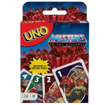 Jogo da UNO, modelo Mestres do Universo da Mattel - R$ 23,31