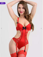 Body à découpe fendu push up Seduce Me rouge (du S au L) pour 24,97 € chez Lovehoney