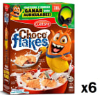 6 Paquetes de CUETARA CHOCO FLAKES Galletas rellenas de chips de chocolate paquete 520 g por 14.39€