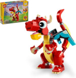 LEGO Creator 3 en 1 Dragón Rojo por $187 | Descuento Amazon