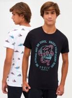 Pack de 2 poleras Opposite para hombre por $5.990