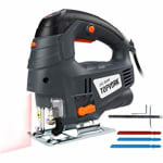 Decoupeerzaag, TOPVORK 800W 3000 RPM voor €31,99 dmv code