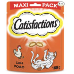 Catisfactions Premios para Gatos Sabor Pollo Maxipack (Pack de 4 x 180g) por 11,88€ compra recurrente