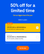 50% korting, 12 maanden Headspace voor 28,99 euro