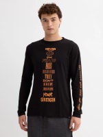 Camiseta de Manga Larga de Hombre Never Trust por 5.99€