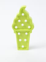Lampara mesa forma helado bonito verde pistacho por 2,99€