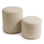 Teddy poefen - 2 stuks Ø 38 x 43 cm / Ø 34 x 32 cm voor €39,95 in de Action webshop