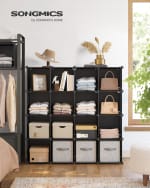 SONGMICS 15 Stapelbare Kubusrekken voor €25,99 dmv code bij Songmics