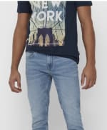 Only & Sons ONSWARP SKINNY - Jeans Skinny Fit voor €20 bij Only & Sons