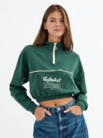 Sudadera Crop para Mujer Greenergy por 11.99€