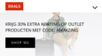 30% extra korting op de SALE producten