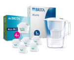 BRITA Jarra Filtrante, Modelo Marella XL Aluna Cristal + 5 Filtros MAXTRA PRO por 27,95€