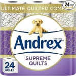 Shop an Andrex supreme quilted toilet paper for only £14.67 at Amazon