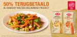 Barilla pasta met 50% korting