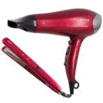 Kit de Secador + prancha da marca Cherry - R$ 255,18