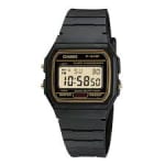 Capture the Casio men's black resin strap watch for only £9 at H Samuel