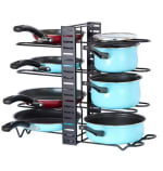 Soporte Estante de Almacenamiento de Ollas y Sartenes 5 Niveles por solo 11,34€