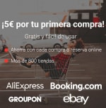 5€ de regalo (para ingresar en tu cuenta paypal o bancaria)