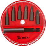 Jogo De Bits E Adaptador Magnético da Mtx com 7 peças - R$ 7,26
