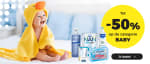 Tot 50% korting op de baby producten