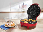 Gofrera / Máquina para donuts / Máquina para tortillas con placas de aluminio con revestimiento antiadherente de alta calidad de la marca ILAG®. por 11.9€
