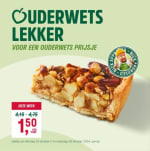 Punt Appelnotentaart voor €1,50 bij La Place