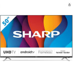 Sharp 50DN6EA - TV Android 50" sin Marco (4K Ultra HD, 4 x HDMI, 2 x USB, Bluetooth), Dolby Vision y Atmos, Google Assistant, Chromecast, Altavoces Harman/kardon, HDR10, DTS Virtual X por 429.86€