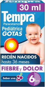 Tempra Solución Pediátrica Fiebre y Dolor por $85.05 en Amazon