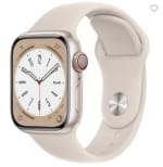 Montre connectée Apple Watch Series 8 GPS - 41 mm Blanc, reconditionné à 278,98€