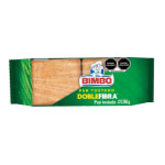 Pan tostado Bimbo doble fibra por $27.90 en Walmart