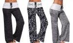 1 pantalones cómodos para mujer con cintura elástica en muchos colores y tallas por 8,95€