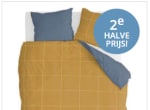 Het tweede dekbedovertrek 50% korting