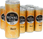 72 % KORTING op Royal Club Ginger Beer! 3,49 nu echt helemaal niets