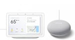 Google Nest Hub met een Google Nest Mini voor €89
