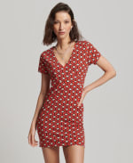 Robe courte imprimée Superdry - Du 36 au 44 à 18.00€