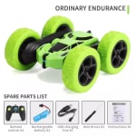 Pickwoo-coche teledirigido con luz LED, vehículo teledirigido de 2,4 Ghz, 4 canales por 11,69€