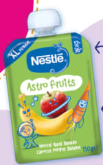 Gratis knijpzakje Nestlé Astro Fruits 150g via 100% cashback