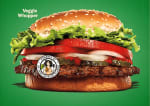 Gratis veggie burger bij Burger King
