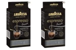 2 Paquetes de LAVAZZA Café molido espresso italiano 100% arábica intensidad 5/10 paquete 250 g por 4.55€