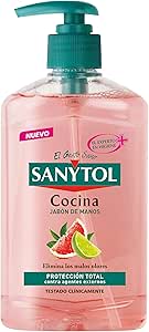 Pack 3 Sanytol Cocina Jabon De Manos con Pomelo y Limón Verde 250 ml por 4,50€