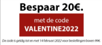 €20 korting op bestelling boven €99 bij NÜ Denmark