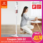 Deerma VC20 Aspiradora inalámbrica potente succión por 59,33€