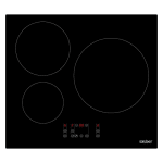 Vitroceramica Induccion Sauber Serie 1-6600 3 Zonas de 60cm por solo 109,26€