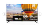 TV CHiQ U55P9V 55'' - 4K, UHD, Android Smart TV à 299€