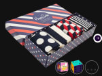 Happy Socks Mix Giftbox 4-pack voor €17,95 bij Ibood