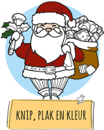 Gratis knip, plak en kleurboekje te downloaden