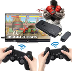 Retro consola stick M8, juegos de PS1/GBA/SNES/MD/Neogeo/MAME Retro TV por 24,99€