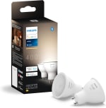 2 x een Philips Hue White Ambiance GU-10 Spot 2-Pack voor €29,95 dmv code bij Amazon