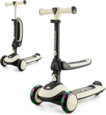 Kinderkraft HALLEY, Patinete 2 en 1, Ajustable, Draisienne, Triciclo, Multifuncional, Bici, 3 Ruedas, LED por 34,99€