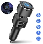 Receptor Bluetooth para automóvil. Kit de manos libres Bluetooth 4.2 €15.99